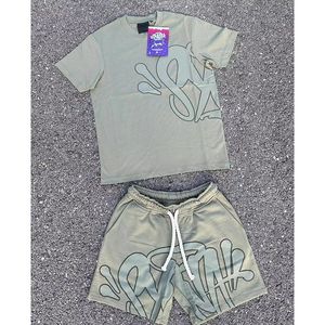 Syna World World Short Set Setter T camisetas impressas tees gráficos sinaworld shorts camisas de 2 peças de 2 peças de verão sina