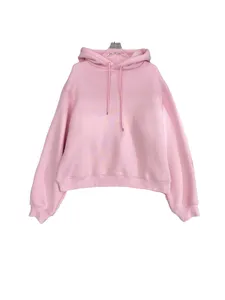 Women's Hoodies Sweatshirt Jacket Hooded Short Loose Fit Elastic Cuff Design Warm And Comfortable 2024 Winter 0102