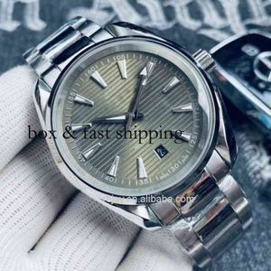 Watches Wristwatch Luxury Designer Mens Watches Aqua Terra 150m Limited Edition Stainless Steel Bezel Automatic Watch Designer Wristwatches montredelu