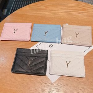 Designer Classic Women Mini Small Portfel Karta kredytowa Slim Bank Card Holders228o