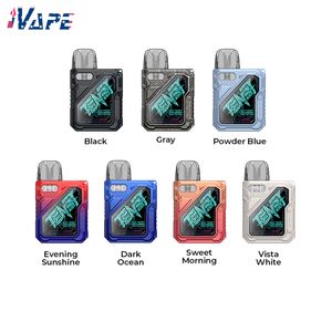 Uwell Caliburn GK3 Tenet Pod Kit 1000mAh 25W Vape ultracompatto, anti-perdite con saldatura ad ultrasuoni, include cartucce a bobina a rete da 0,6ohm 0,9ohm ideali per lo svapo RDL MTL