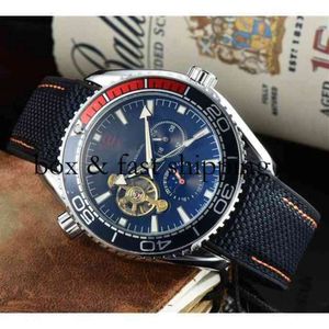 E Watches G Wristwatch Luxury M Fashion Designer A O Tourbillon Timing Men's Watch Montredelu 917