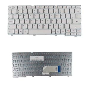 Оригинальная новая клавиатура для ноутбука Lenovo Ideapad 100S-11IBY, США, белая, без рамки