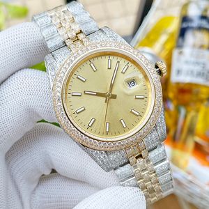 Diamentowe zegarki Designer Watches Automatyczny ruch mechaniczny Wodoodporny męski Bransoletka Supphire Business Stal nierdzewna 904L 41 mm Na rękę Montre de Luxe