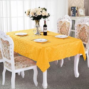 Toalha de mesa retangular jacquard casamento poliéster damasco capa festa restaurante luxo jantar toalha de mesa