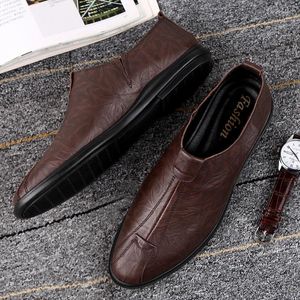 Casual Shoes Lightweight Man Moccasins Male Loafers Breattable Flats Non-Slip Driving for Men Business Men's