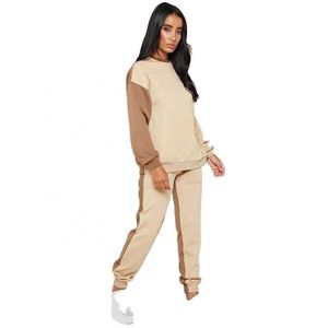 Yeni özel moda fitness fermuar sweatshirt joggers antrenman jogging sokak giyim ter takım elbise sıradan kadın eşofmanları