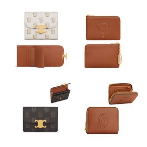 Top quality Womens Wallet Card Holders Coin Purses mens passport holders Luxury Key Wallets leather passport holders classic flap Clutch Designer bags key pouch