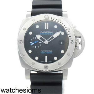 Wristwatches Paneraii Mens Luxury Watches Submersible Watch Pam01229 Automatic Rubber Mechanical Full Stainless Luminos