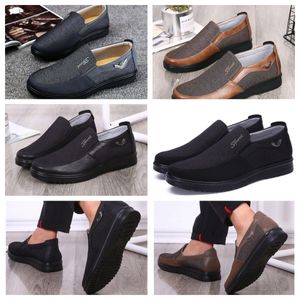 Scarpe GAI sneakers sportive Scarpe di stoffa Scarpe da uomo singole Business Scarpe basse Casual Pantofole con suola morbida Scarpe da uomo con suola piatta Scarpe comode nere morbide taglia grande 38-50