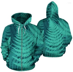 メンズフーディーズ3DプリントZealandAotearoa Silver Fern Hoodie Y2K Labs in Sweatshirts for Men Pullover女性服