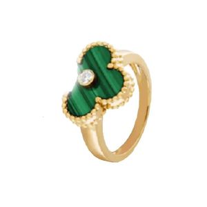 Clover Diamond Classic Butterfly Rings Designer of Woman Man Love Gold Siery Chrome Heart Ring Valentines Mothers Gift