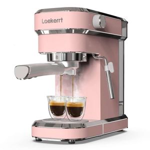 Laekerrt Professional 20 peças, café expresso com barra de vapor de bolha, café doméstico de aço inoxidável, cappuccino e café com leite adequados, presente para mulheres, esposas,