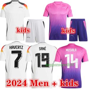NOWOŚĆ 2024 2025 JERSEY JERSEY HAVERTZ SOCCER Jerseys Kids Football Zestawy 24 25 Męskie niemieckie Hummels Kimmich Gnabry Muller Football Jersey