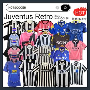 Juventus Retro DEL PIERO Conte soccer jerseys Buffon PIRLO INZAGHI 84 85 94 95 96 97 98 99 02 03 04 05 11 12 15 16 ZIDANE Ancient maillot DAVIDS Conte shirts hotsoccer