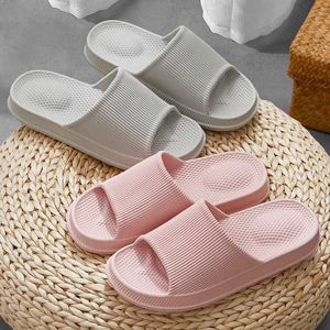 Kappy Slipper Home Womens Outdoor Grube dno Eva Sofe Sole Non Slip Anti Slajdes Indoor Women Summer Latie Buty 2024 NOWOŚĆ H240325