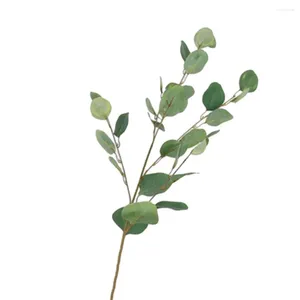 Decorative Flowers Feature El Decoration Plastic Simulated Eucalyptus Leaf Plant