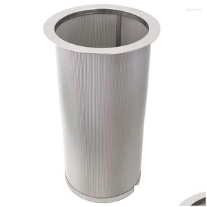 Coffee Filters Filtesr For Wide Mouth Mason Jar Stainless Steel Tra Fine Mesh Tea With Fruit Infuser Ice Maker Co Drop Delivery Home G Dh94A