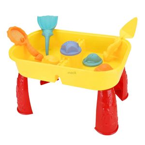 Sand Play Water Fun 2021 New Beach Sand Toys Set Kids Water Sand Play Table With Accessories Summer Beach Sandpit Toy Outdoor Beach Family Play Set 240321