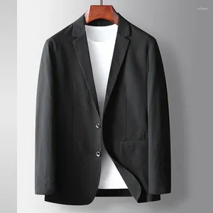 Mäns kostymer E1011-MEN's kostym Four Seasons Casual Business Loose Coat