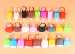 Party Favor 30 ml Blank Hand Sanitizer Holder Portable Travel Bottle Gel Holder Alcohol Liquid Soap Dispenser Containrar Silikon 11134228