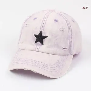 Ball Caps Sunproof Woman Men Baseball Cap With Embroidery Star Adult Adjustable Spring Summer Teens Hat For Outdoor Sports