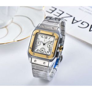 20216 Needle Business Steel Band Quartz Watch