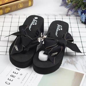 Flops Sommer weiblich Kaufen Strand am Meer Pantoffeln Online Handgefertigte High Heel Wedge Plattform Flip Flops Damenschuhe