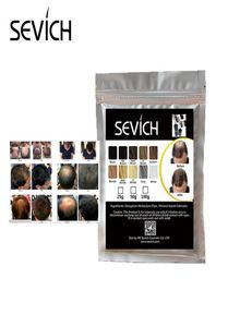 10 colori trucco cosmetico fibra per la costruzione dei capelli cheratina naturale ricarica SEVICH 25g prodotti contro la perdita dei capelli per uomo e donna trucco Stylin9271013