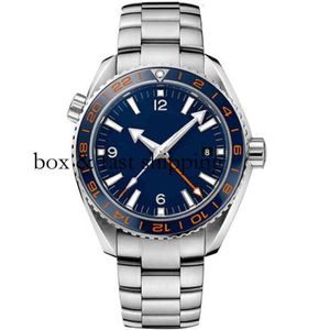 Watches Wristwatch Luxury Fashion Designer Classic Automatic Mechanical Independent Waterproof Silver Blue Rubber Ceramic Bezel Stainless m