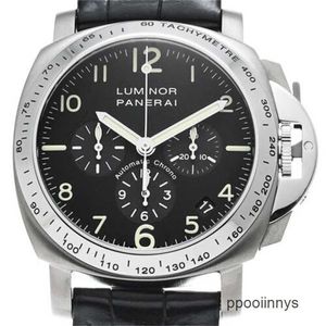 Herrklockor Paneraiss Panarai Swiss Watch Luminor Series Chrono Pam00074 Men's WN-OF2G