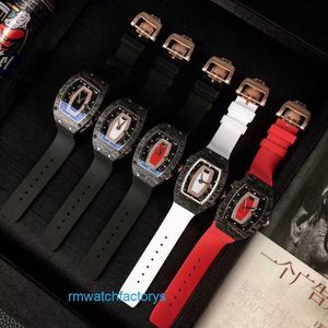 Aufregende exklusive Armbanduhr RM Watch RM037 Rgca Ntpt Carbon Fiber Thin Layer Composite