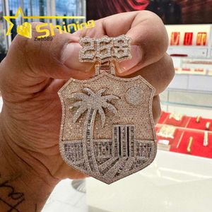 Designer Hot Selling S925 VVS Cheap Price Hip Hop Jewelry /Letter/Name/Initial Silver Iced Out Bling Vvs Lab Diamond Custom Pendant Moissanite