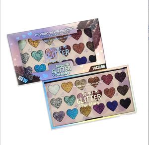 Lidschatten Beauty Glitter Shapes Palette Lidschatten 15 Farben Extrem kleines Herz und rundes Make-up Drop Delivery Gesundheit Augen Dhnyc