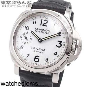 Relógios de pulso Paneraii Luxury Watches masculino 8 dias PAM00563 Mecânica automática de aço inoxidável total luminos à prova d'água