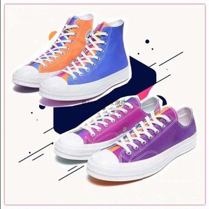 ONE Star Co Branded Pocket Luminous White Shoes High Top Canvas Lazer Sports Color Changing Board