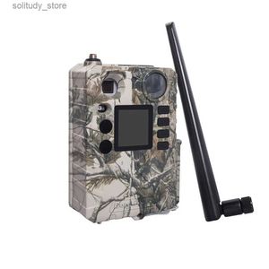 Cameras Boly BG310-M 4G Hunting Color LCD Invisible Infrared Night Vision Economic Tree Forest Game Reconnaissance Wireless Q240321