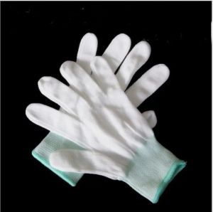 Handschuhe 10 Paar 13-poliger Nylon-Handschuhkern, staubfrei, Polyester, Elektronik, Fabrik, Arbeit, Arbeitsversicherung, Männer, Frauen, Handschutz, LL