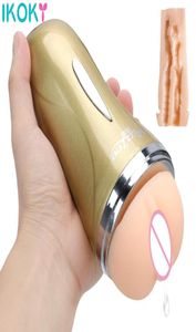 Silikon Artificial Vagina Real Pussy Sucking Male Masturbator Vibrator Penis Realistic Anus Sex Masterbation for Men x03201611561