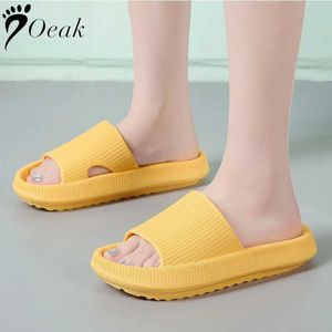 Slippers Cloud Orthopedic Sandal Thick Platform Bathroom Non-slip Womens flip-flops Sandals Women Soft te EVA Indoor Slides H240322