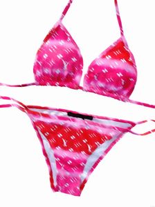 Projektant Sexy bikini zestaw dla kobiet bandaż strój kąpielowy Twopiece Crop top stroje kąpielowe Kącik Kąpiec w wysokim pasie AWPG