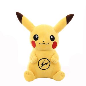 Factory wholesale price 2 colors 25cm Lightning than Kachu plush Toys Animation Film and Television peripheral dolls gifts for children