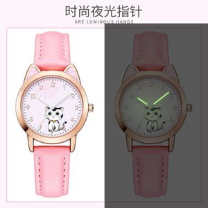 Pointer Quartz Electronic Watch Waterproof 5-15 Year Old Primary School Girls' Cute Children's Girls