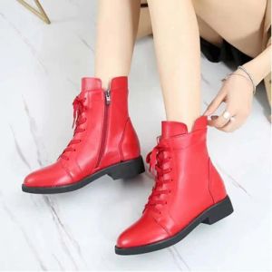 Bot ayak bileği botlar kadınlar için ayakkabılar kırmızı tasarımcı çıplak ayakla sivri ayakkabı zarif sonbahar kış alçak topuk yeni teklif ücretsiz kargo