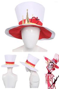 Articoli per feste Lucifero Cosplay Fantasia Cappello Berretto Cartone animato Anime El Travestimento Accessori per costumiUomo Donna Halloween Carnevale Copricapo