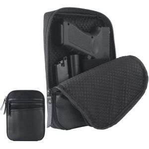 Väskor dolda pistolpåse Multipurpose Carry Pistol Gun Bag Holster Fanny Pack Midjeväska passar 1911 Glock HKSW MP MP SHIELD TAURUS