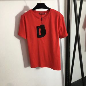 Popular Luxury Fashion Letter Printing High Street Pure Cotton T-shirt Sports Shirt T-shirt Breathable