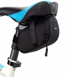 Borsa da sella per bici Borsa da bicicletta impermeabile per portachiavi Portafoglio per bicicletta Borsa da sella per bicicletta Borsa posteriore per coda Cintura per lampada attaccata4570406