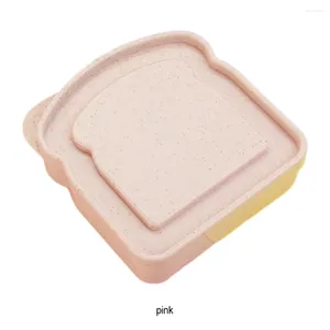 Storage Bottles Easy To Carry Toast Containers Eco-friendly And Reusable Wide Application Sandwich Keeper Bento Box