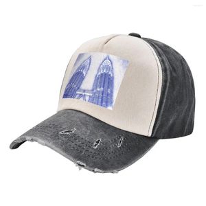 Boll Caps KLCC Petronas Towers Twin of Kuala Lumpur Malaysiacap Baseball Cap Trucker Christmas Hat Ladies Men's